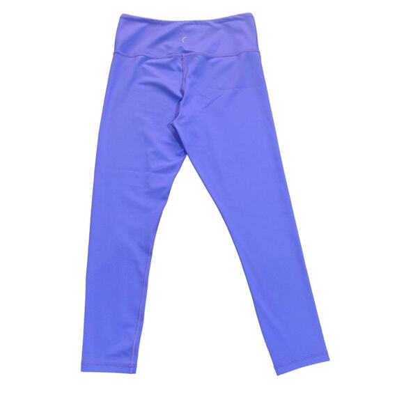 Zyia Active Womens 8 - 10 Tight Legging Crop Purple Compression Active Cropped - Picture 4 of 11